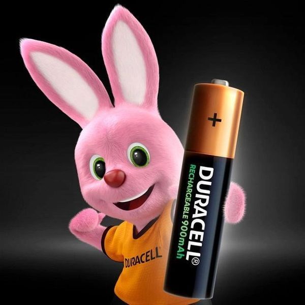 Перезаряджуваний акумулятор Duracell AAA HR03 900mAh*4 100823 фото