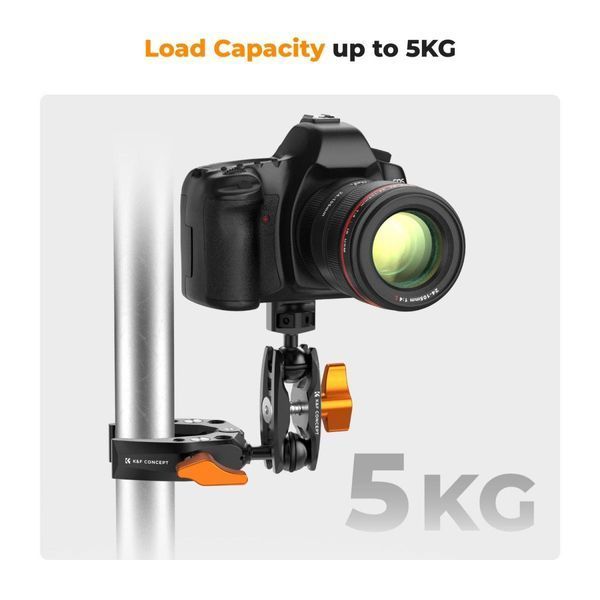 Крепление винтовое K&F Concept Ms14 Magic Arm 1/4" с двумя шаровыми головами (KF31.082) KF31.082 фото