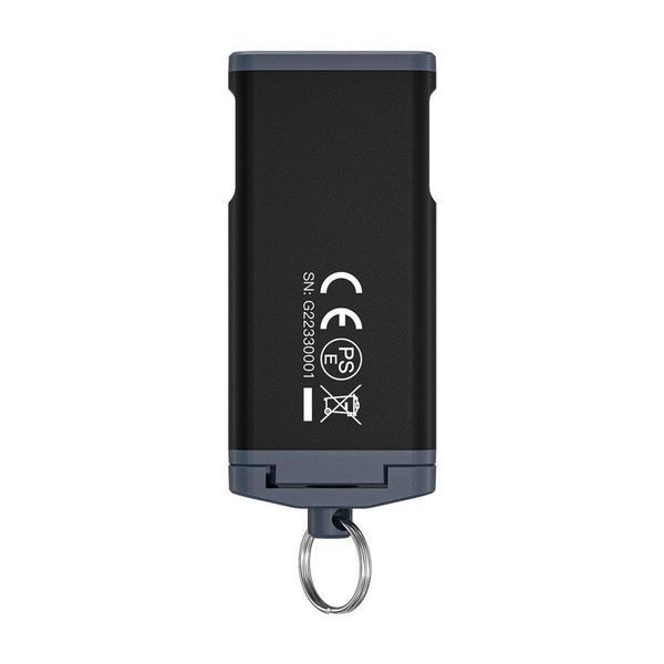 Багатофункціональний світлодіодний наключний ліхтарик Wuben G2 Mini EDC Black 160201 фото