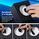 Музыкальная ритмичная настольная лампа с магнитной жидкостью Sovenomund Ferrofluid Magnetic Liquid Black 100304/3 фото 5