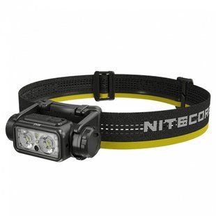Налобний ліхтар Nitecore NU45 (Датчик наближення, USB Type-C, 1700Лм, 172м, 4000мАг) 010219 фото