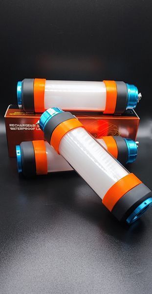 Кемпінгова водонепроникна лампа ліхтар PowerLite Т15 на акумуляторі з функцією повербанку 2600мАг USB Type-C