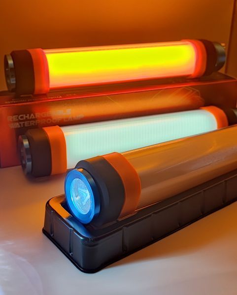 Кемпінгова водонепроникна лампа ліхтар PowerLite Т15 на акумуляторі з функцією повербанку 2600мАг USB Type-C