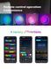 Умный светодиодный ночник RGB-O 25 см настольная атмосферная лампа с пультом и bluetooth подключением к смартф 100227 фото 9