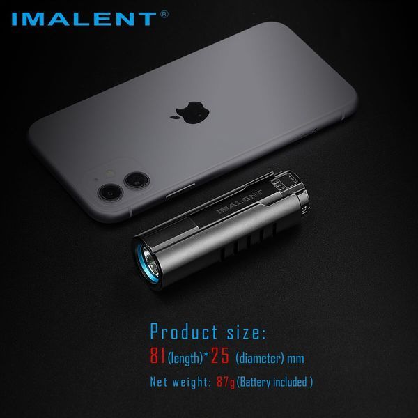 Компактний ручний кишеньковий EDC ліхтар Imalent LD70 Green (4000Лм, 203м, 1100мАг) 180101 фото