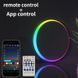 Умный светодиодный ночник RGB-O 25 см настольная атмосферная лампа с пультом и bluetooth подключением к смартф 100227 фото 3