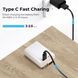 Комплект з двох акумуляторних батарей K&F Concept NP-FW50 1100мАг White з USB-C портом для Sony (KF28.0026S1)