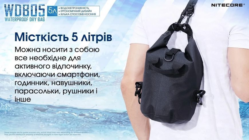 Nitecore WDB05 Гермомішок, водонепроникна сумка