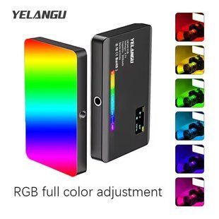 Накамерне світло світлодіодна панель відеосвітло YELANGU W140 RGB з 26 світлоефектами (2500-9000K, 3000мАг) 100508.1 фото