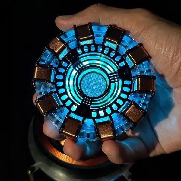 Левітуюча настільна декоративна лампа реактор Залізна людина Iron Man ("Proof that Tony Stark has a heart") 100310 фото