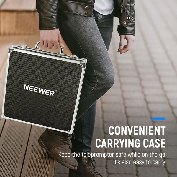 Дистанційний телесуфлер NEEWER X12 для смартфона та планшета шириною до 8,7" (22см) 10104261 фото