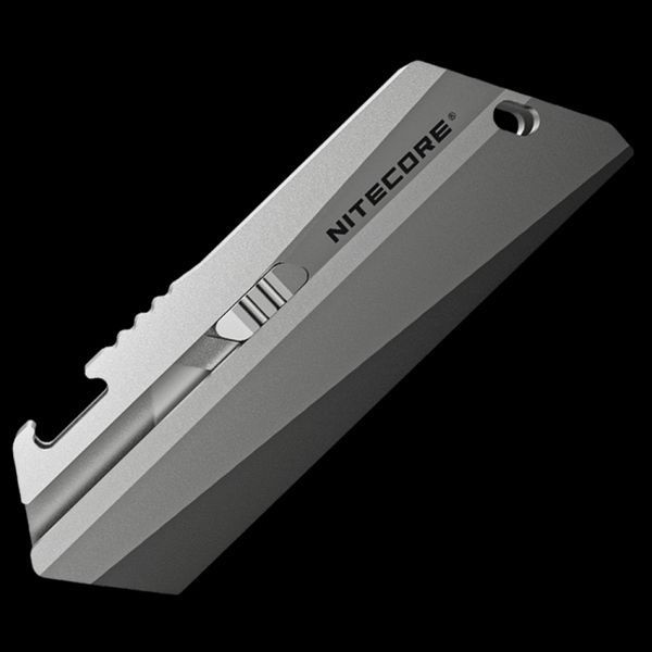 Ультратонкий титановий наключний складаний ніж Nitecore NTK09