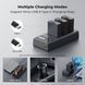 Комплект з трьох акумуляторів K&F Concept LP-E10 1200mAh та зарядного пристрою для Canon (KF28.0090)