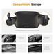 Cумка на плечо для фотоаппарата K&F Concept Camera Sling Bag 12л Urban Wander 01 Black (KF13.177) KF13.177 фото 5