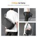 Cумка на плечо для фотоаппарата K&F Concept Camera Sling Bag 12л Urban Wander 01 Black (KF13.177) KF13.177 фото 6