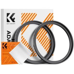Переходное кольцо K&F Concept для объектива камеры, светофильтров с шагом вверх 67-72мм комплект 2шт (KF05.344 KF05.344 фото