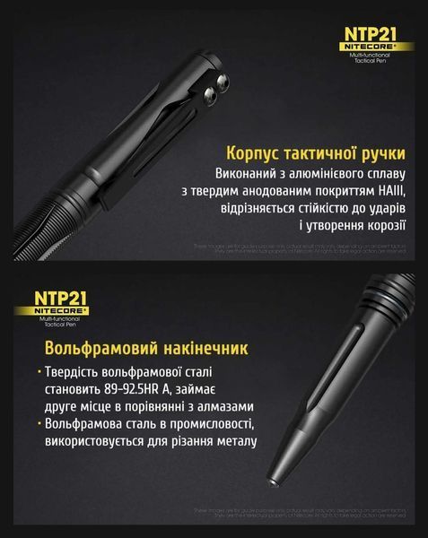 Алюмінієва ручка Nitecore NTP21 011206 фото