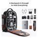 Профессиональный легкий рюкзак для фотоаппарата и аксессуаров K&F Concept 18L Nature Wander 05 Black (KF13.205) KF13.205 фото 7