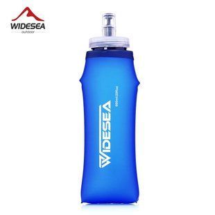 Складна туристична спортивна пляшка фляга для води Widesea 600мл (без BPA)
