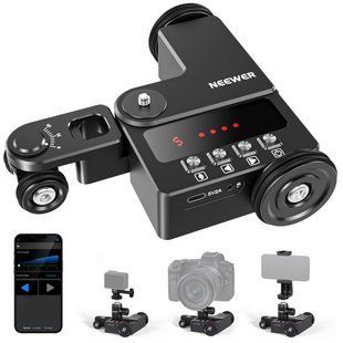 Моторизована рухома платформа (тележка, візок) для камери Neewer DL200 з програмним керуванням 10101855 фото
