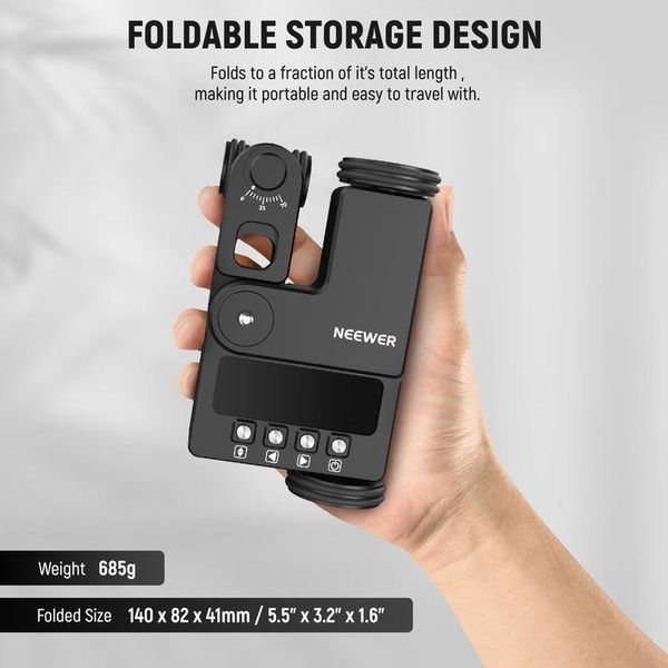 Моторизована рухома платформа (тележка, візок) для камери Neewer DL200 з програмним керуванням