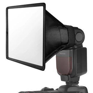 Софтбокс розсіювач для накамерного спалаху Neewer NS-0605 (15 x 12,5 см) 10102144 фото