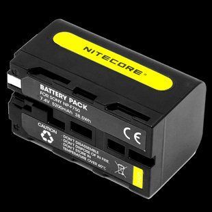 Акумулятор Li-Ion (5200mAh) Nitecore NP-F750 для камер Sony NEX-FS700, HXR-NX5N, HXR-NX100 010709 фото