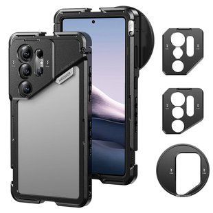 Клетка рамка корпус NEEWER PA082 для Samsung S25 Ultra с адаптером для фильтра 67мм, объектива 17мм, T-крепл. 10105903 фото