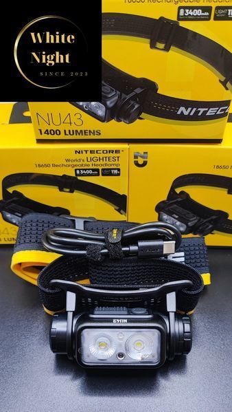 Nitecore NU43 Налобний ліхтар (Датчик наближення, USB Type-C) 010214 фото