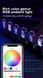 Світлодіодний RGB електронний настільний цифровий годинник Ipstube з відображенням погоди, APP контроль 100224 фото 6