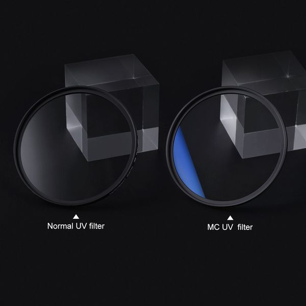Захисний УФ світлофільтр K&F Concept Nano-C MCUV 55мм