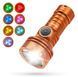 Потужний акумуляторний ручний ліхтарик Wurkkos TS11 RGB Orange (2000Lm, Anduril 2.0, 1*18350, 616м) 040405 фото 1