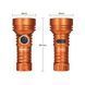 Потужний акумуляторний ручний ліхтарик Wurkkos TS11 RGB Orange (2000Lm, Anduril 2.0, 1*18350, 616м) 040405 фото 9