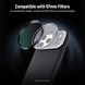 Чохол Neewer PA134 Black для iPhone 17 Pro Max з адаптерами для об'єктивів 17 і фільтрів 67мм