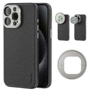 Чохол Neewer PA054 Phone Case з адаптерами для фільтрів 17 і 67мм для iPhone 15 Pro Max Black 10104176 фото