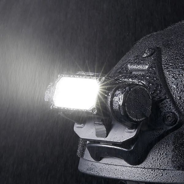 Мощный налобный фонарь на шлем Nitecore HC65M UHE (2000Лм, 222м, USB Type-C) 010205.1 фото