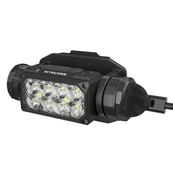 Мощный налобный фонарь на шлем Nitecore HC65M UHE (2000Лм, 222м, USB Type-C) 010205.1 фото