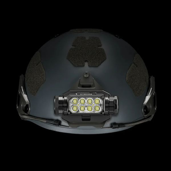 Мощный налобный фонарь на шлем Nitecore HC65M UHE (2000Лм, 222м, USB Type-C) 010205.1 фото