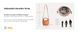 Легка сумка на одне плече для фотоапарата K&F Concept Camera Sling Bag 5л Urban Wander U11 Orange (KF13.168) KF13.168 фото 10
