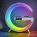 Настільна лампа RGB - G безпровідна зарядка, колонка White