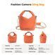 Легка сумка на одне плече для фотоапарата K&F Concept Camera Sling Bag 5л Urban Wander U11 Orange (KF13.168) KF13.168 фото 7