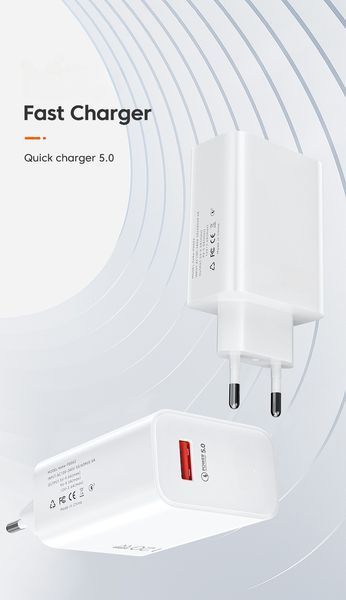 Быстрое зарядное устройство "120W GaN Charger" для Xiaomi QC 3.0 EU с поддержкой Mi Turbo Charge 100818 фото