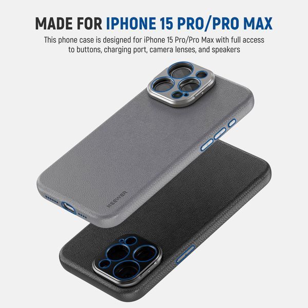 Чохол Neewer PA053 Phone Case з адаптерами для фільтрів 17 і 67мм для iPhone 15Pro Black 10104172 фото