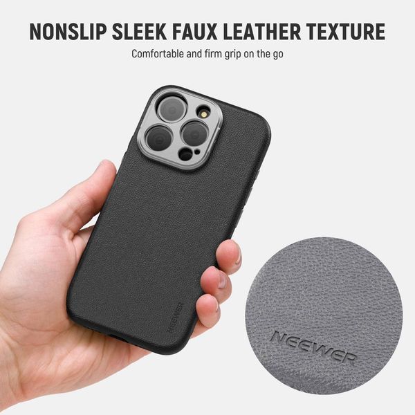 Чохол Neewer PA053 Phone Case з адаптерами для фільтрів 17 і 67мм для iPhone 15Pro Black 10104172 фото