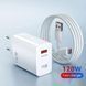 Быстрое зарядное устройство "120W GaN Charger" для Xiaomi QC 3.0 EU с поддержкой Mi Turbo Charge 100818 фото 2