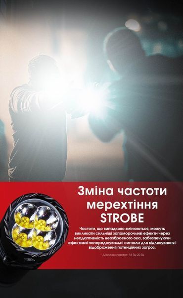 Потужний ліхтар, що фокусується Nitecore EX7 комплект з акб NL2160HP 6000мАг (USB-C, магніт, 6000Лм, 500м, 1*21700) 010329.1 фото