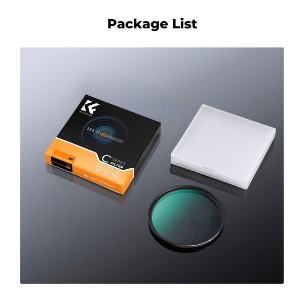 Фільтр розсіювання мерехтіння K&F Concept Shimmer Diffusion Lens Filter C-Series 67мм (KF01.2785)