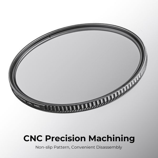 Поляризаційний ультратонкий світлофільтр K&F Concept Nano-X MRC CPL 62мм + 3 серветки з мікрофібри (KF01.995V1) KF01.974V1 фото