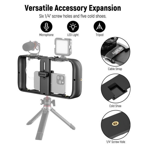 Универсальная клетка для смартфона Neewer A104 Video Rig (55-100мм) 10101508 фото