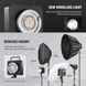 Студійний спалах на штатив NEEWER Q4 400W 2.4G TTL Flash з акумулятором та прямокутною сумкою 5600К, CRI 95+